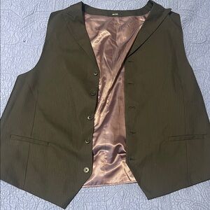 JF J.Ferrar XL Black Vest with Purple Interior